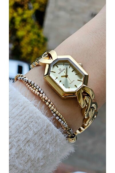 Raymond ساعة يد نسائية - خاصة بعيد الحب RYM-213057 GOLD