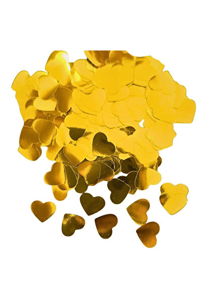 ikm balon METALİZE BALON İÇİ KALP PUL MASA SÜSLEME 14 ŞUBAT