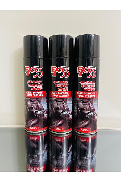 FX35 ÇOK AMAÇLI KÖPÜK TEMİZLEYİCİ PARFÜMLÜ 3LÜ SPREY ARAÇ EV OFİS MAĞAZA GENE...