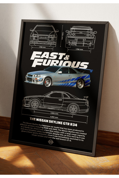 Turkish Riders Nissan Skyline R34 / Fast & Furious Brian O'Conner / Υψηλής πο...