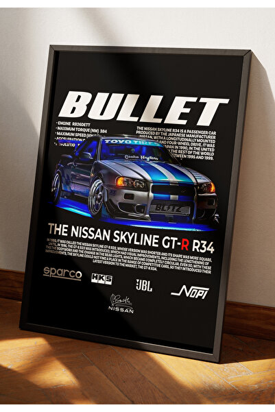 Turkish Riders Nissan Skyline R34 Bullet / Fast&Furious Brian O'Conner / Υψηλ...