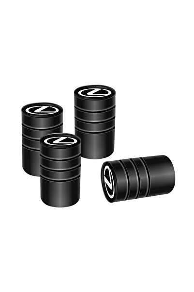 Choice5 مجموعة أغطية صمامات إطارات معدنية سوداء اللون مكونة من 4 قطع، مناسبة ...