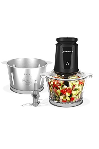 Nutricook XXL Chopper & Mincer 500W – 2+2L