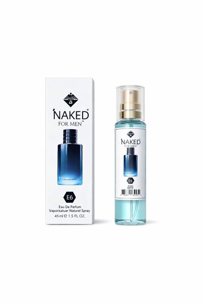 naked For Men E6 Erkek Parfümü 45 ml EDP