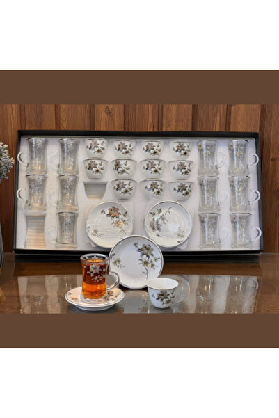 Generic Royal Porcelain Hospitality Set 36 Pieces - Classic Luxury Design
