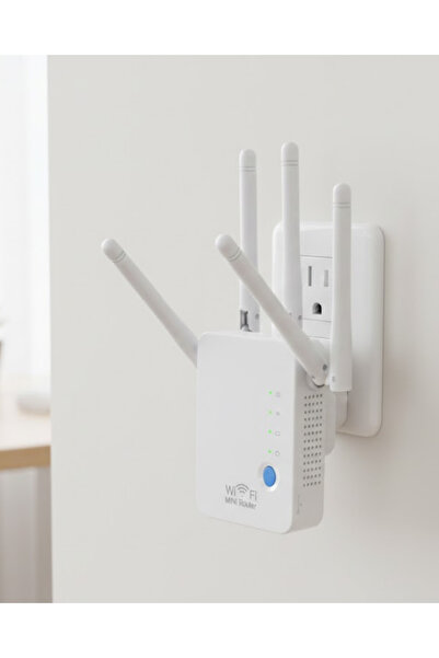 300Mbps WiFi Tekrarlayıcı WPS Güvenlikli AP Modlu Güçlendirici - Lisinya