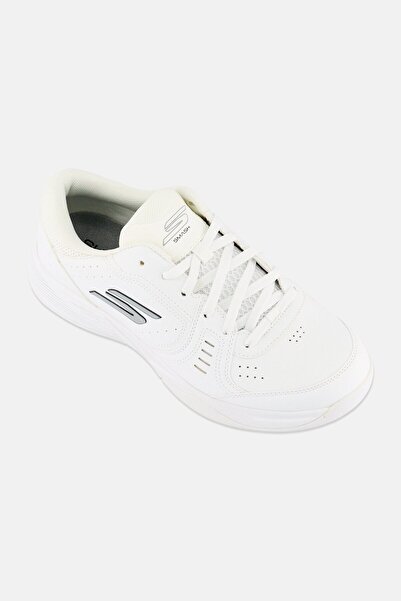 SKECHERS Men Viper Court Smash Lace Up Outdoor Sneakers, White