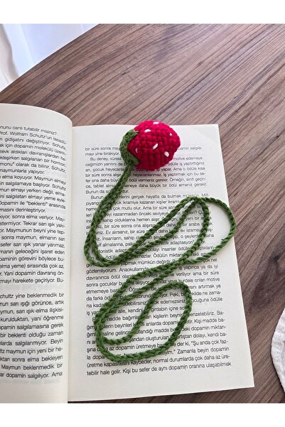 one depot only for quality life علامة مرجعية منسوجة على شكل فراولة، إكسسوار ل...