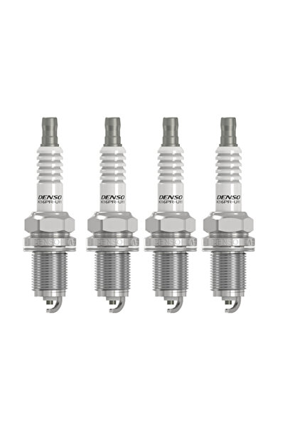 DENSO Set 4 Bucăți Bujie Scânteie Standard - Mazda 3, 323, MX-5 (Motor 4 Cili...