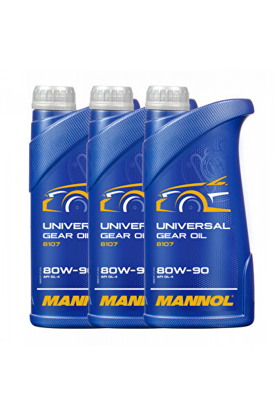 MANNOL Pachet 3 litri Ulei Transmisie Universal 80W90 GL-4 Mineral (Sarcini G...