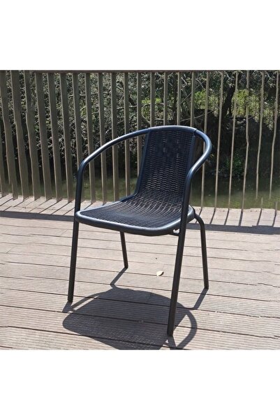smart home Reinforced Plastic Dining Chair with Sturdy Metal Frame – 50×50×80 cm