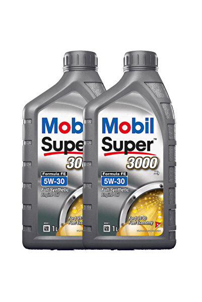 Mobil 2 liter package Super 3000 X1 Formula FE 5W30 Oil