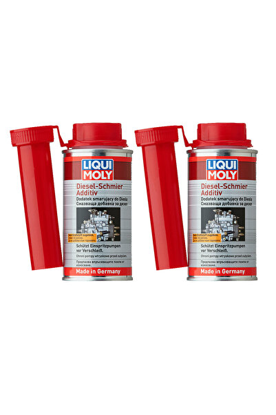 Liqui Moly Package 2 x Diesel oil additive for lubrication "Diesel Schmier" 1...