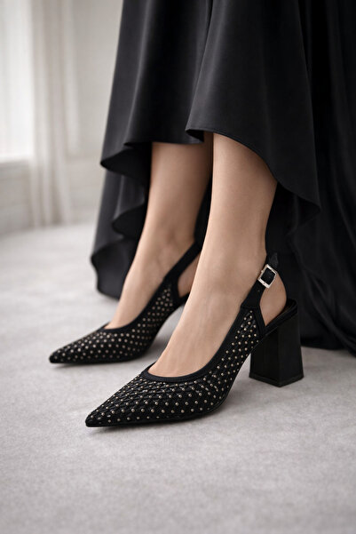 Firibu أحذية نسائية بكعب عالٍ ومقدمة مدببة، أنيقة وكلاسيكية، مناسبة للسهرات و...