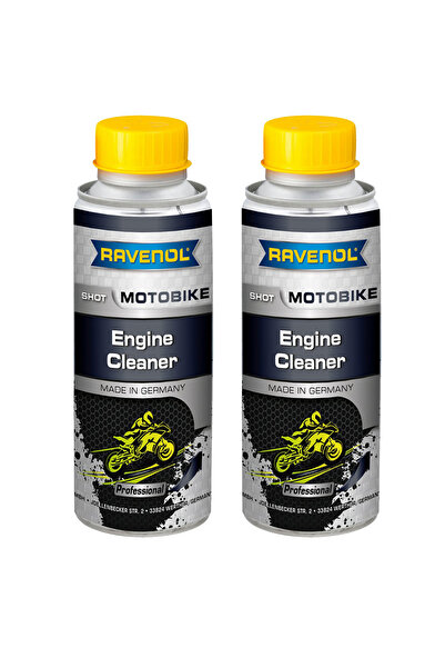 RAVENOL Pachet 2 x aditiv Motobike Engine Cleaner Shot 100 ml
