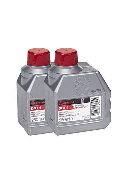 Brembo 500 ml package DOT 4 brake fluid (Maximum Performance and Safety)