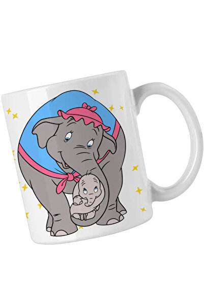 OEM Dumbo Mama Jumbo Circus Clown Mug