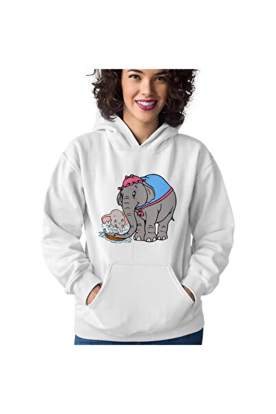 OEM Women's Sweatshirt Dumbo Jumbo Circus Bathing Suit