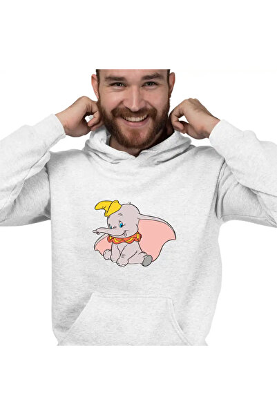OEM Men's Hoodie Dumbo Elephant Flying Circus Big Ears