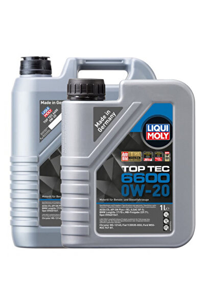 Liqui Moly Pachet 6 litri Ulei Top Tec 6600 0W20
