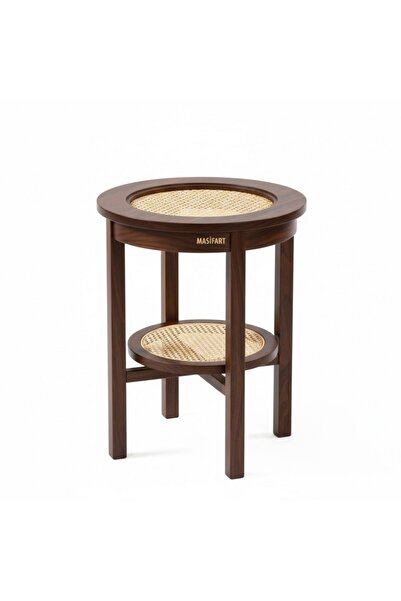 Masifart Afrod Çapraz Yuvarlak Hasırlı Saksılık