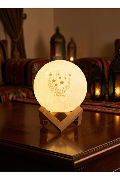 Nisf Alqamar زينة إضاءة رمضان مودرن (LED) - موديل 142-1