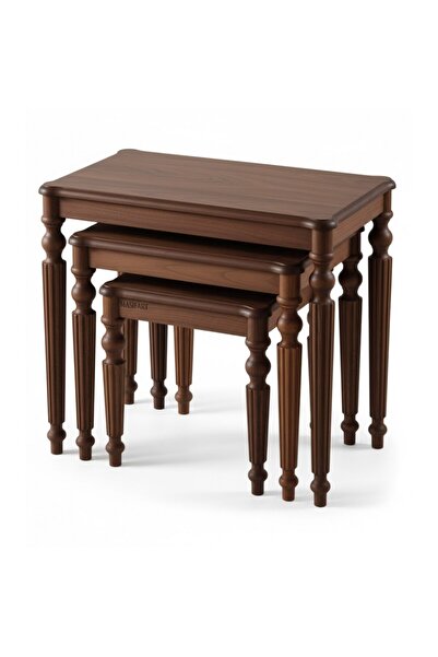 Masifart Matea Mira Kayın Zigon Sehpa