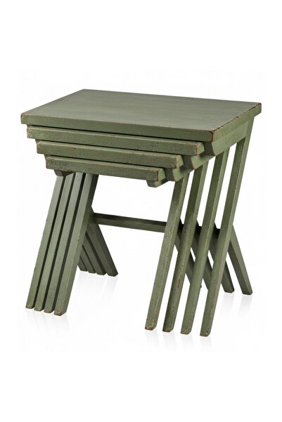 Masifart Argentum Kırlangıç Zigon Sehpa