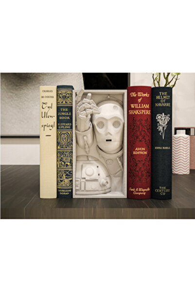 AtölyeMatris Σελιδοδείκτης με θέμα το Star Wars C3PO R2D2, Μεγάλο Μέγεθος 19 εκ.