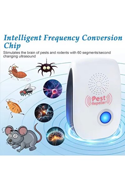 Generic جهاز طارد للحشرات بالموجات فوق الصوتية | طارد للحشرات والقوارض خالٍ م...