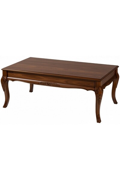 Masifart Ovis Nil Rustik Oymalı Orta Sehpa