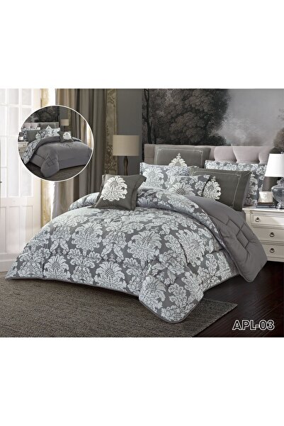 ALMIAAD King size summer double bed sheet set consisting of 8 pieces, size 24...