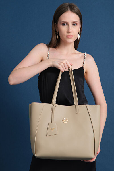 Garbalia Sofia Magnetic Large Zipper Compartment Women's Shoulder Bag Large Size