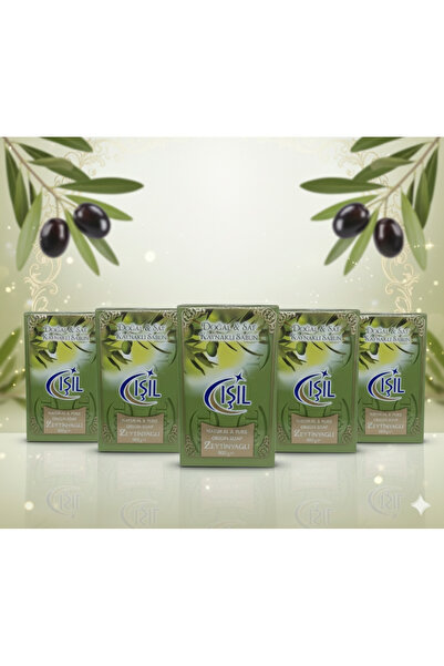 Işıl Natural Pure Source Solid Soap with Olive Oil 4X200 g 5 Pcs