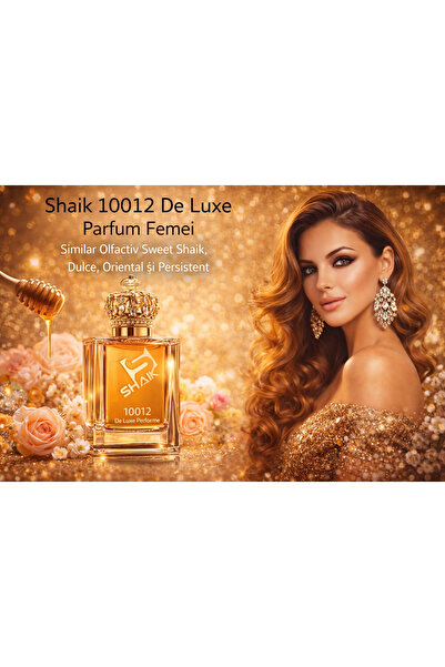 Shaik 10012 – Perfume for Women, Similar Olfactory Sweet Shaik, Sweet, Orient...