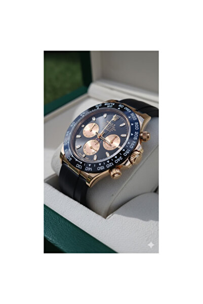 LAOBAN ساعة كرونوغراف فاخرة في علبة عرض