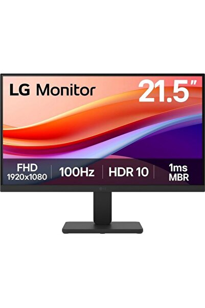 LG 22U401A-B LED Monitor, 21.5", Full HD, 100Hz, HDR10, Black