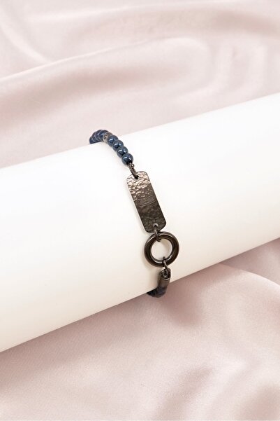 Cerruti 1881 Men CIAGB0000302 Cords Leather And Stainless Steel Bracelet, Bla...