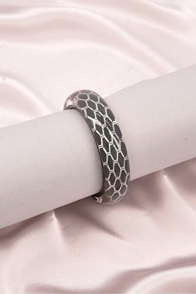 Calvin Klein Women KJ2SAD5601 Abstract Layered Bracelet, White