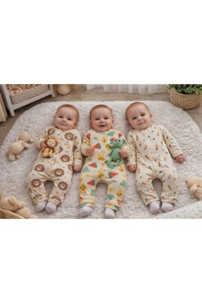 yukobaby bebeğiniz için en doğalı بيبي ليونلي-زيرافالي-هافولي 100% قطن 3 قطع ...