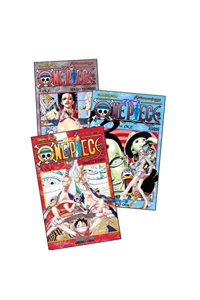 Gerekli Şeyler Yayıncılık One Piece 13-15. Ciltler 3 lü Manga Seti