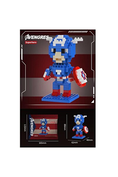 LEON TOYS bricks avengres süper kahraman captan america