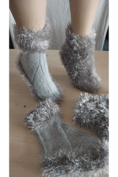 Papatyam Size 37-38 Cat Rope Knitted Home Boots Dowry Gift