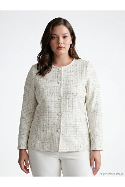 LC Waikiki NOUL SEZON DE LA GÜLİS GİYİM Cardigan gri Bisi guler rotund e cu m...