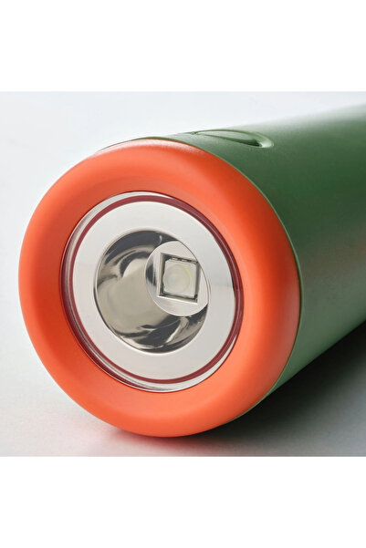 IKEA MAJBAGGE - LED El Feneri - Elle Şarj - Yeşil Turuncu