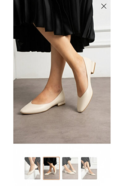 CICIKIZ Yeşim, Low Heeled Flat Gova Jurdan Alt Shoes