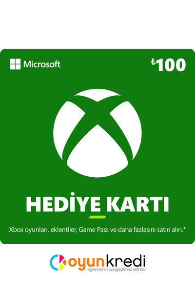 oyunkredi xBox 100 TL Hediye Kartı