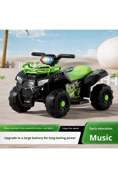 kidoo Electric ATV for Kids, 6V, 3–5 km/h, 3–8 years – Off-Road Fun, Safe and...