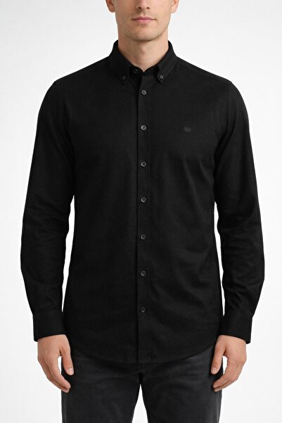 Anelli Ruby Keten Kırışmayan Yumuşak Dokulu Gömlek