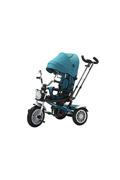 Krista Tricicletă cu lumini și sunete, ghidon reversibil, SL03 - Verde